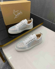 Christian Louboutin Louis Junior Men's Strass Casual Shoes