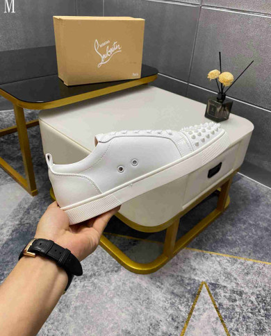 Christian Louboutin Spiked Low Top Casual Shoes