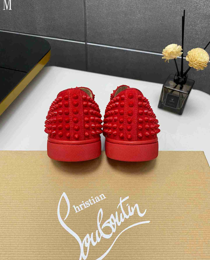 Christian Louboutin Roller Boat Men's Spike Casual Shoes