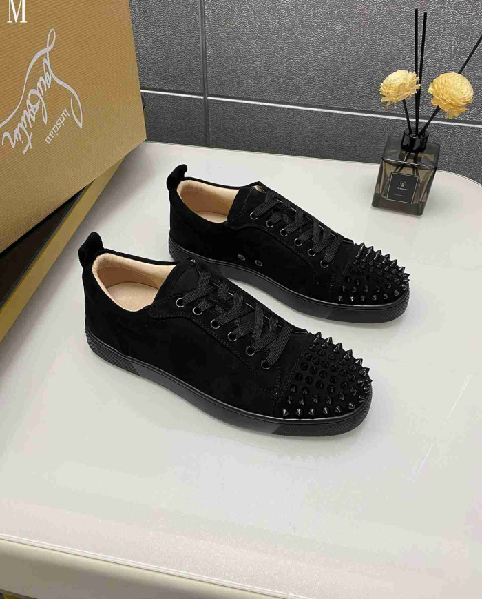 Christian Louboutin Spiked Low Top Casual Shoes