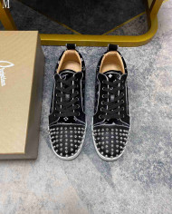 Christian Louboutin Louis Junior Orlato Men's Spiked Casual Shoes