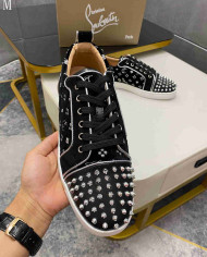 Christian Louboutin Louis Junior Orlato Men's Spiked Casual Shoes