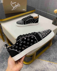 Christian Louboutin Louis Junior Orlato Men's Spiked Casual Shoes
