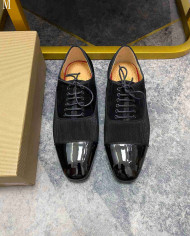 Christian Louboutin Red Sole Spliced Oxford Dress Shoes