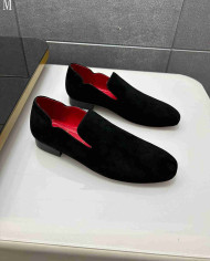 Christian Louboutin Men's Suede Loafers