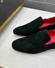 Christian Louboutin Men's Suede Loafers