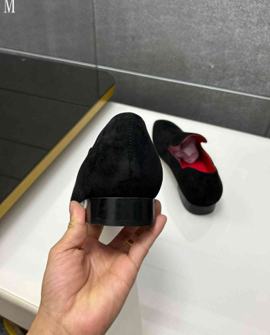 Christian Louboutin Men's Suede Loafers