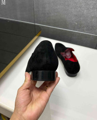 Christian Louboutin Men's Suede Loafers