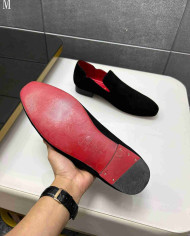 Christian Louboutin Men's Suede Loafers