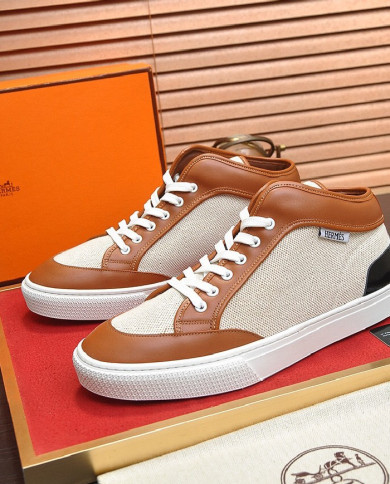 Hermes high cut boots