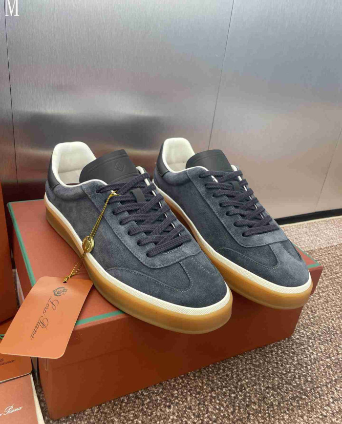 Loro Piana Suede Casual Shoes