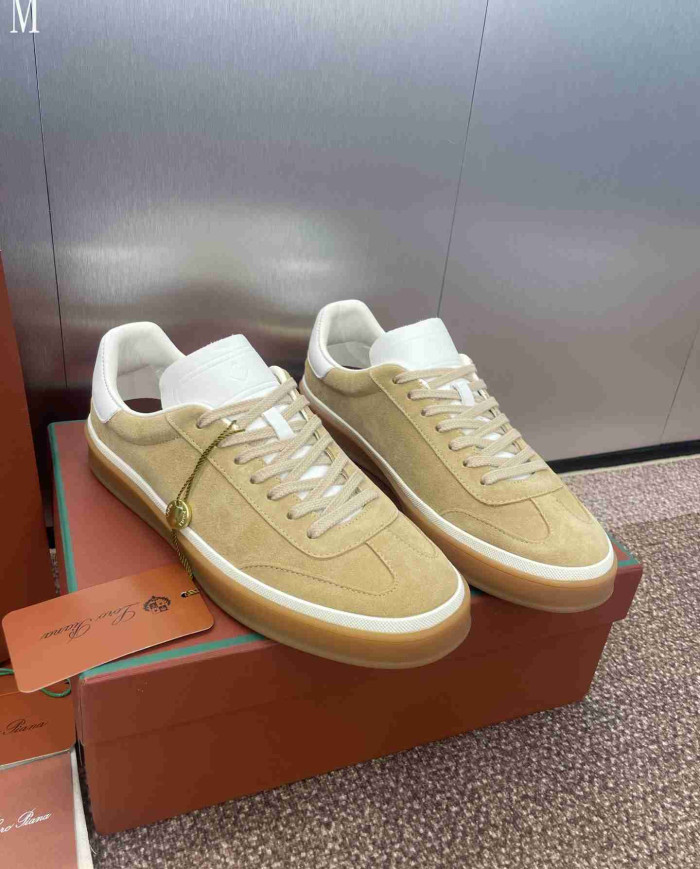 Loro Piana Suede Casual Shoes
