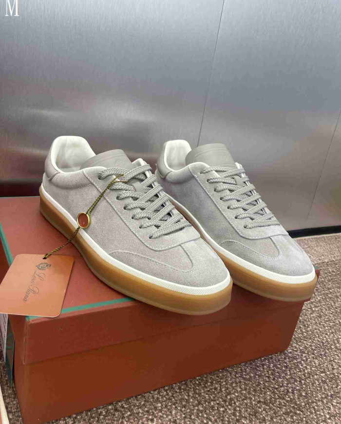 Loro Piana Suede Casual Shoes