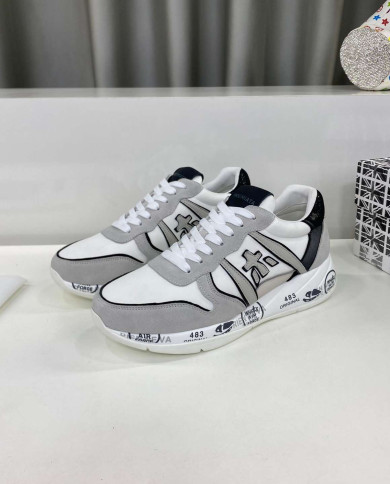 Loro Piana Tennis Walk Suede Casual Shoes