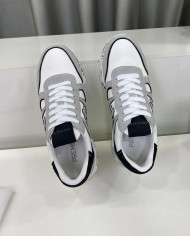 Loro Piana Tennis Walk Suede Casual Shoes