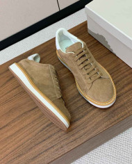Brunello Cucinelli Men's Suede Casual Shoes