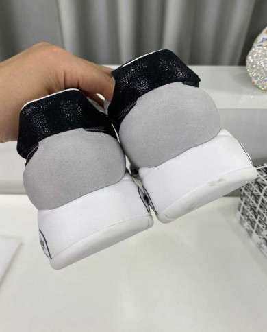 Loro Piana Tennis Walk Suede Casual Shoes