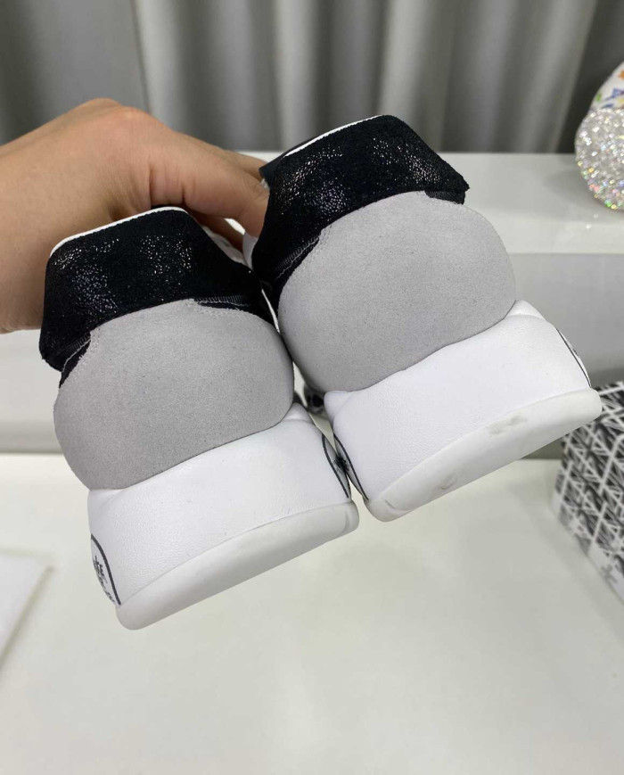 Loro Piana Tennis Walk Suede Casual Shoes