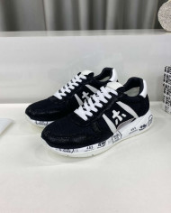 Loro Piana Tennis Walk Suede Casual Shoes