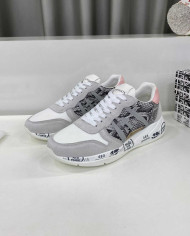 Loro Piana Tennis Walk Suede Casual Shoes