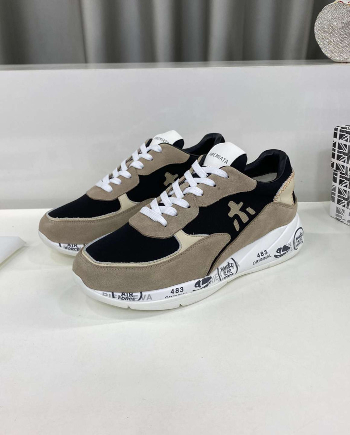 Loro Piana Tennis Walk Suede Casual Shoes