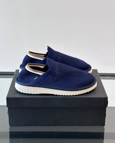 BOSS Men's Knit Slip On Casual Shoes