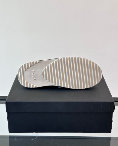 BOSS Men's Knit Slip On Casual Shoes