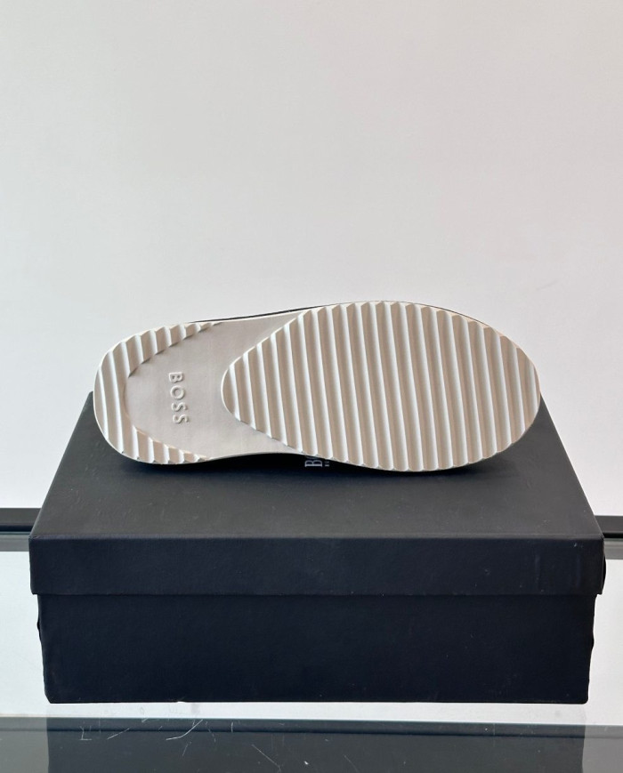 BOSS Men's Knit Slip On Casual Shoes