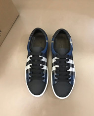 Burberry Check Pattern Casual Shoes