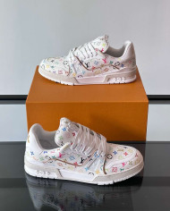 Louis Vuitton LV Trainer Multicolor Monogram Casual Sneakers
