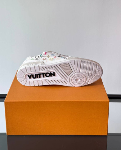 Louis Vuitton LV Trainer Multicolor Monogram Casual Sneakers