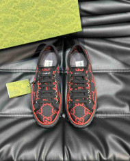 Gucci 1977 All Over GG Logo Casual Sneakers