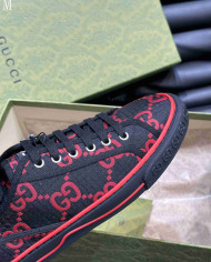 Gucci 1977 All Over GG Logo Casual Sneakers