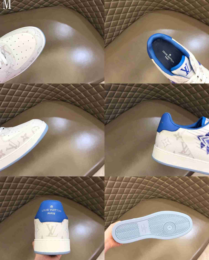 Louis Vuitton Monogram Print Low Top Casual Sneakers