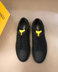 Fendi Low Top Lace Up Casual Sneakers