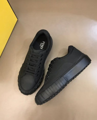 Fendi Stylish Platform Lace Up Casual Skate Shoes