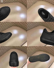 Fendi Stylish Platform Lace Up Casual Skate Shoes