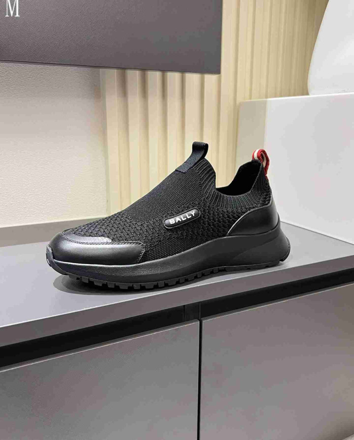 Bally Knit Slip On Casual Sneakers