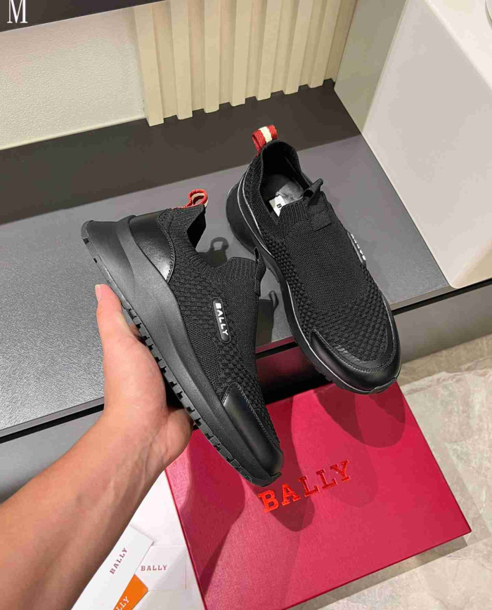 Bally Knit Slip On Casual Sneakers