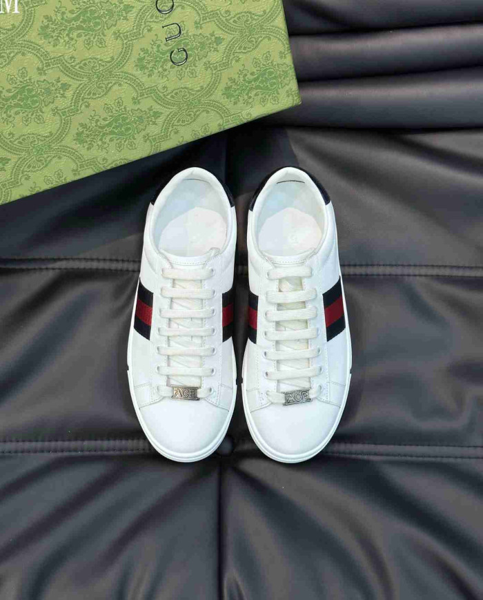 Gucci Ace Classic Stripe Casual Sneakers
