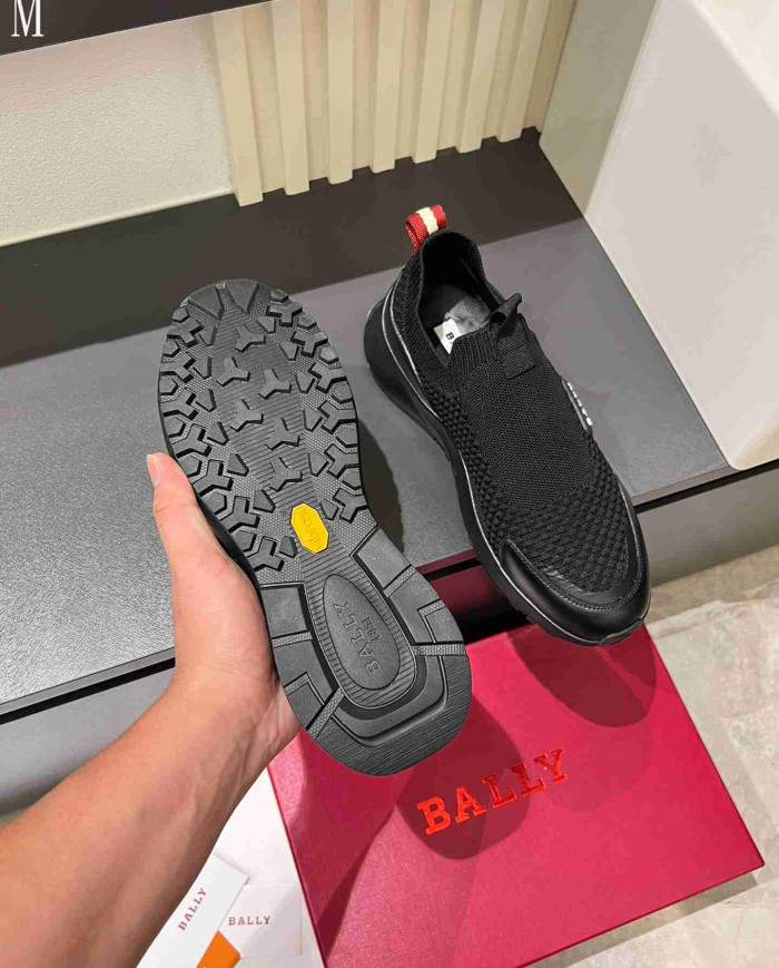 Bally Knit Slip On Casual Sneakers