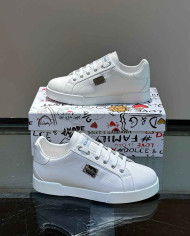 Dolce & Gabbana Metal Logo Casual Sneakers