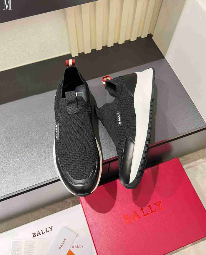 Bally Knit Slip On Casual Sneakers