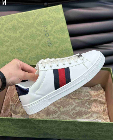 Gucci Ace Classic Stripe Casual Sneakers