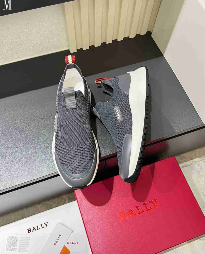 Bally Knit Slip On Casual Sneakers