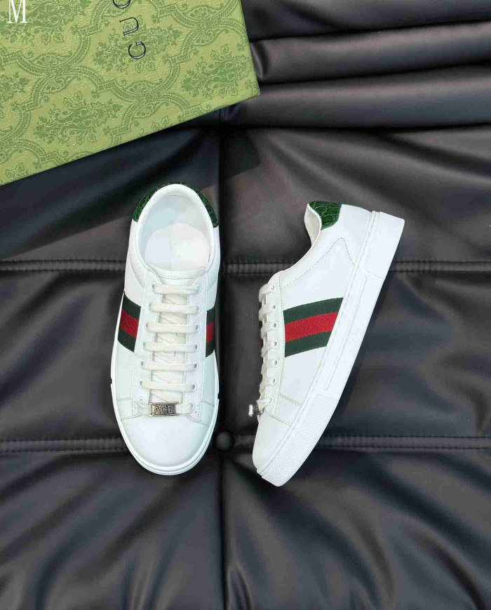 Gucci Ace Classic Stripe Casual Sneakers