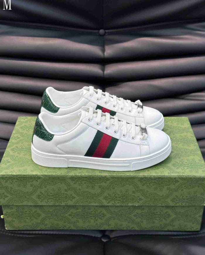 Gucci Ace Classic Stripe Casual Sneakers