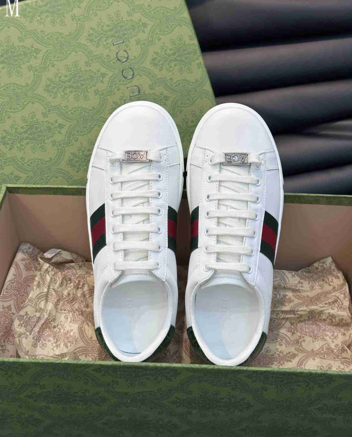 Gucci Ace Classic Stripe Casual Sneakers