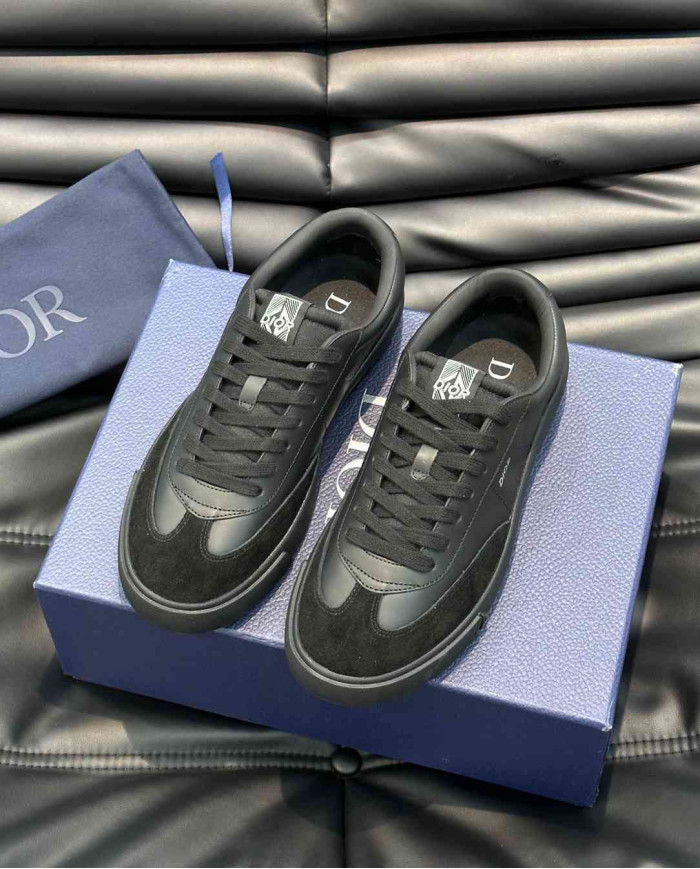 Dior DIOR B101 Black Low Top Casual Skate Shoes