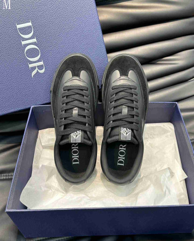 Dior DIOR B101 Black Low Top Casual Skate Shoes